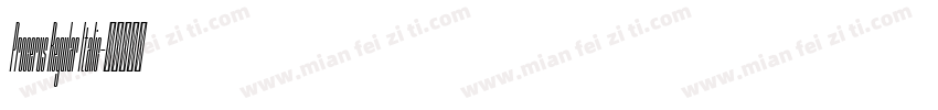Procerus Regular Italic字体转换
